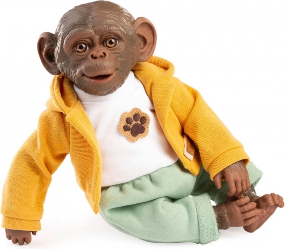 Realistic Monkey Baby with Soft Body – 32 cm
