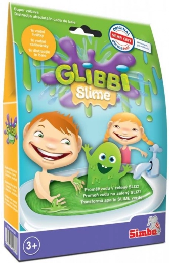 Zielony kąpielowy śluz Glibbi Slime