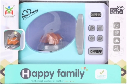 HAPPY FAMILY Battery-Powered Kids’ Microwave