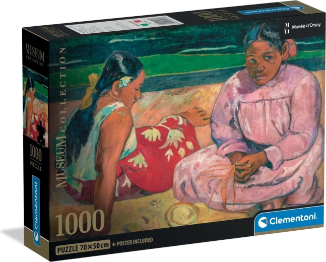 Clementoni puzzel Museum Collection: Tahitiaanse vrouwen 1000 stukjes