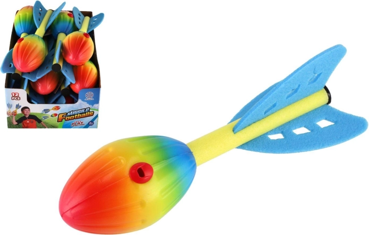 Schuimrubberen fluitende werpraket 25 cm