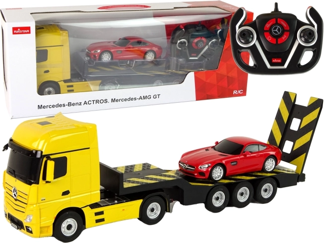 Set camioncino con telecomando Mercedes-Benz per bambini