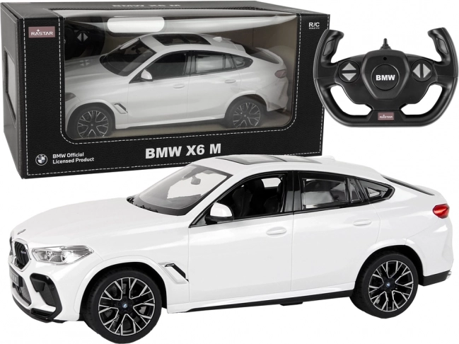 Auto RC BMW X6 M 1:14 Rastar bianco