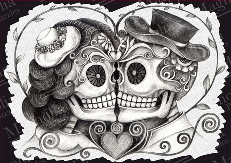 Puzzel Gelukkig einde 1000 stukjes