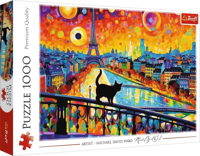 Puzzle 1000 pezzi Gatti a Parigi
