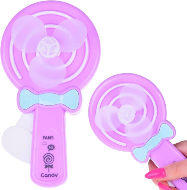 Colorful handheld fan for kids Candy