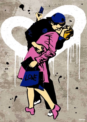 Educa Puzzel kussend paar 1000 stukjes