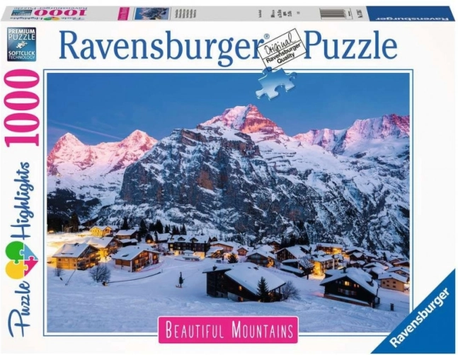 Ravensburger sestavljanka Mürren iz Bernskega Oberlanda 1000 kosov