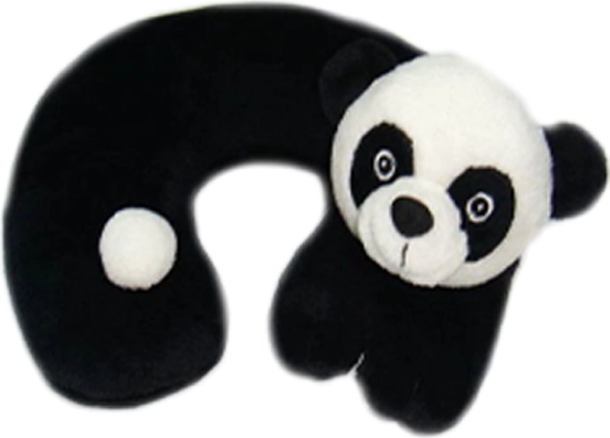 Plysbamse-pude panda 3D
