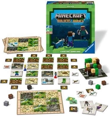Brettspiel Minecraft: Builders & Biomes von Ravensburger