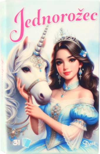 Card Games Black Peter, Pexeso and Dueto Unicorn