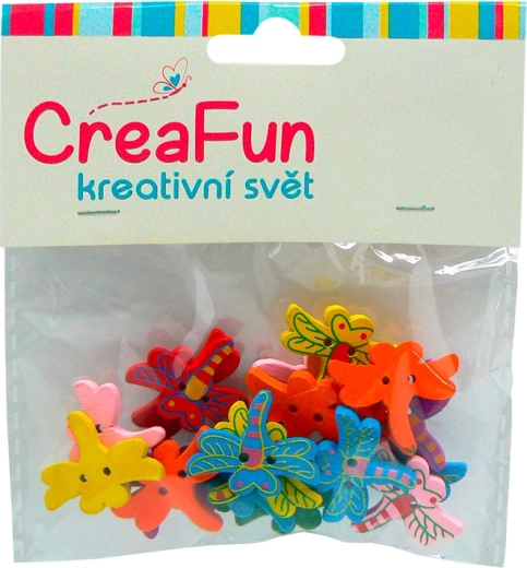 Blocchi a incastro Libellula 20 pz 2,6 × 2 cm