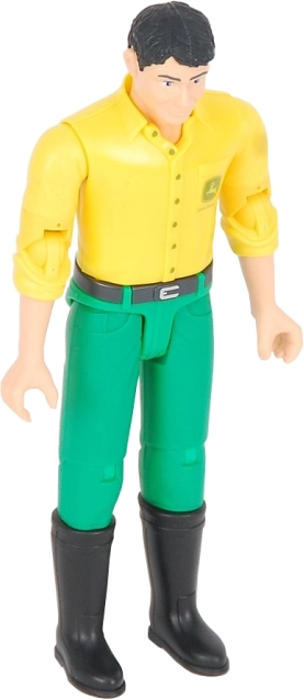 Bruder Bworld figure JOHN DEERE – yellow T-shirt, green pants