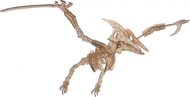 Woodcraft houten 3D-puzzel pterosaurus