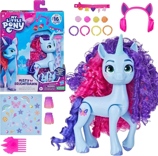 Hasbro My Little Pony pokretna figurica Misty Brightdawn sa styling dodacima