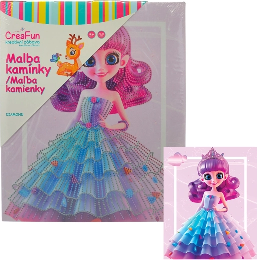 Diamond Painting – Rainbow Doll 25 × 30 cm