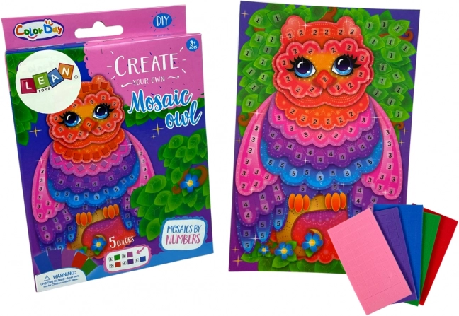 DIY Mozaïque Chouette