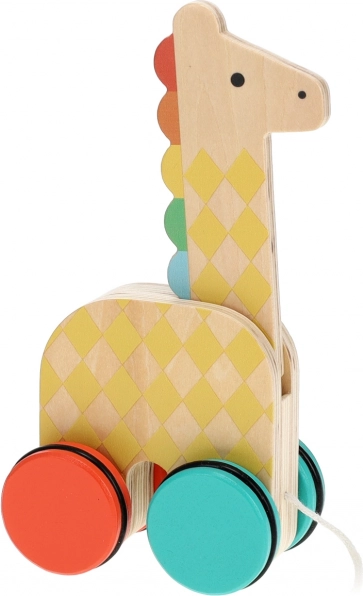 Vlečna igrača žirafa