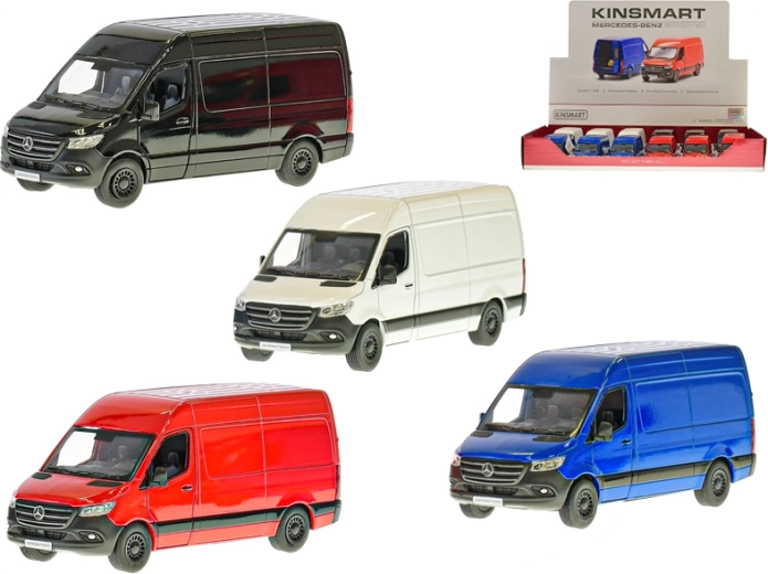 Kinsmart Mercedes-Benz Sprinter metalni model 1:48 s otvarajućim vratima