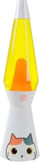 White Cat Lava Lamp