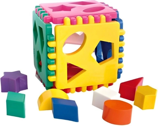 Inserto cubo Nina – colorato giocattolo educativo per i più piccoli
