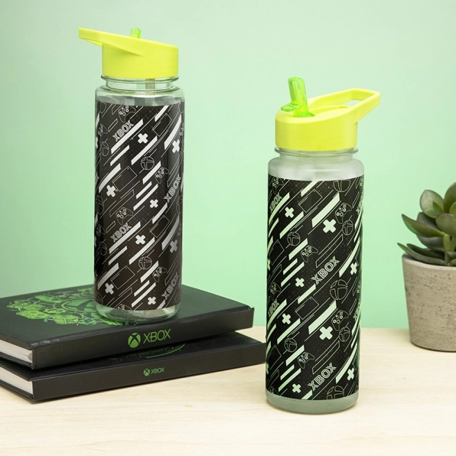 XBOX 650 ml Thermo Color-Changing Bottle with Straw