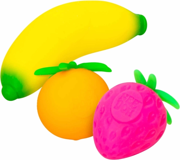 Schylling Groovy NeeDoh Squeezable Fruit