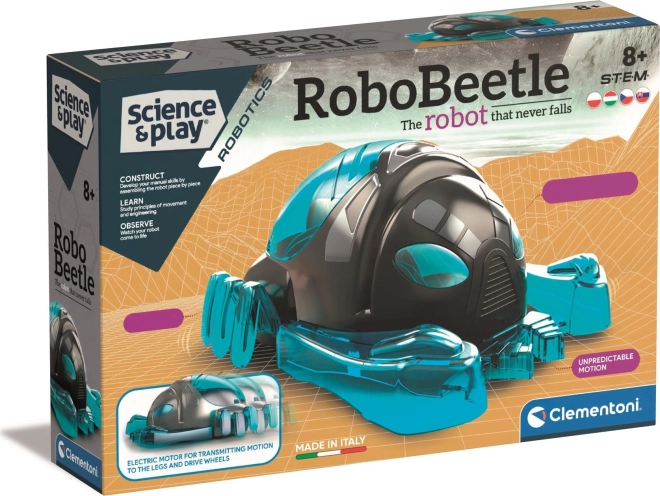 Clementoni Science & Play Robotics RoboBeetle – robotický chrobák proti pádu