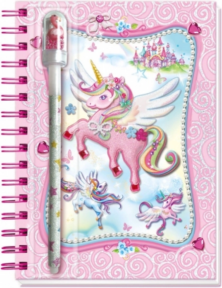Pecoware Spiral Notebook Unicorn