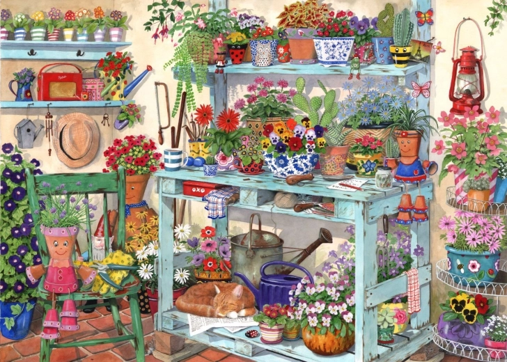 Puzzel In De Schuur 1000 Stukken