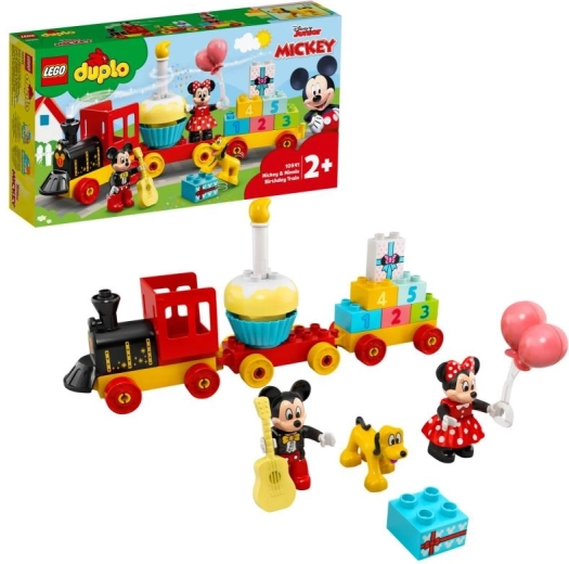 LEGO DUPLO Disney train d’anniversaire avec MICKEY, MINNIE et PLUTO