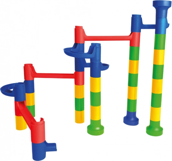 Bunte Kugelbahn für Kinder