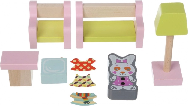 Living Room - Wooden Doll Furniture Cubika