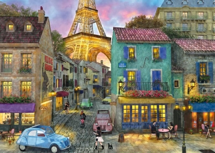Puzzle Paris Streets 1000 Pieces SCHMIDT
