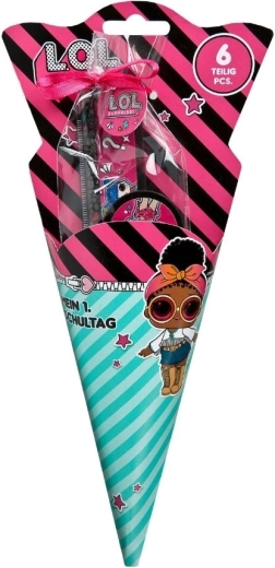 Šolski stožec z umetniškimi potrebščinami LOL