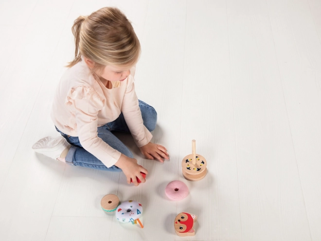 Lilliputiens - Vos Alice Stapelpiramide