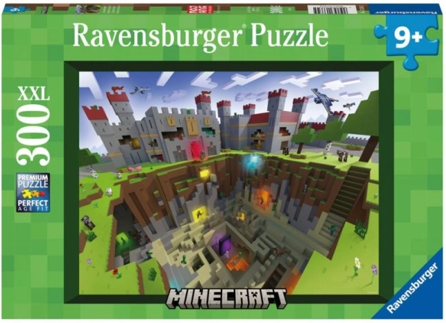 Ravensburger Puzzle Minecraft Cutaway 300 Teile