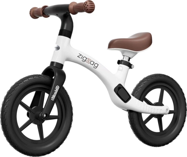 CHIPOLINO Zig Zag balance bike, black/white