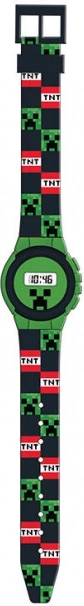Digital kids’ watch MINECRAFT with Creeper motif