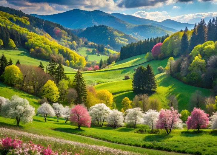 Puzzel Voorjaarswandeling 500 stukjes