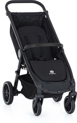 PETITE&MARS passeggino Street+ Black – telaio senza ruote