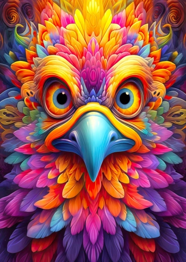 Puzzle Intense Gaze 1000 pieces