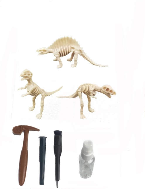 Set archeologico – dinosauri - Spinosaurus / Tyrannosaurus Rex / Signal Raptor