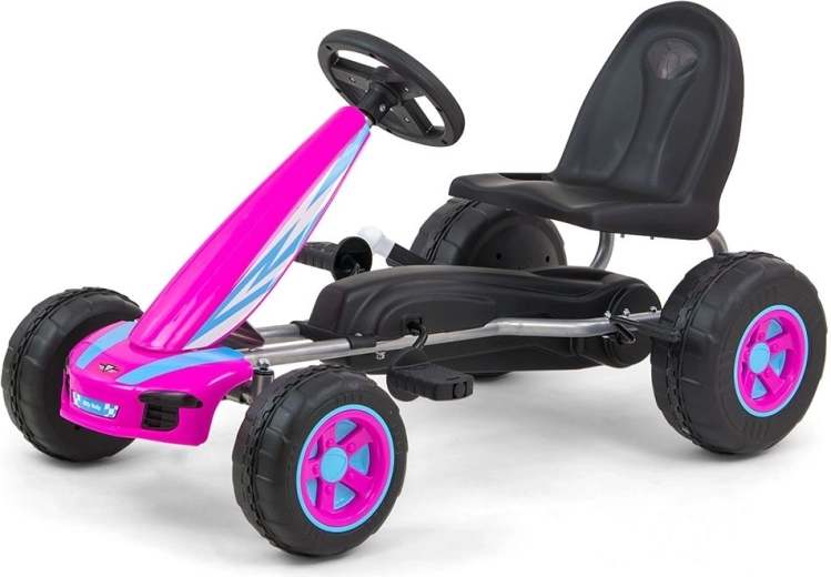 Go-kart a pedali per bambini MILLY MALLY Viper rosa