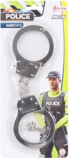 Metallische Kinderhandschellen TOI-TOYS mit Schlüsseln
