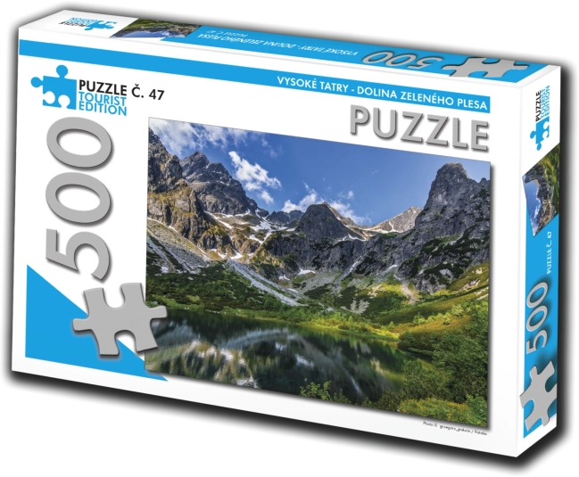 Puzzel Tourist Edition Hoge Tatra – Vallei van het Groene Meer 500 stukjes