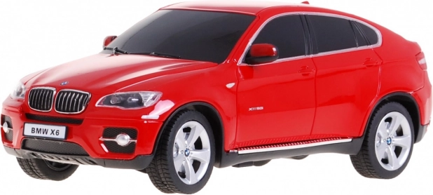 BMW X6 red RASTAR model 1:24 RC SUV + remote control