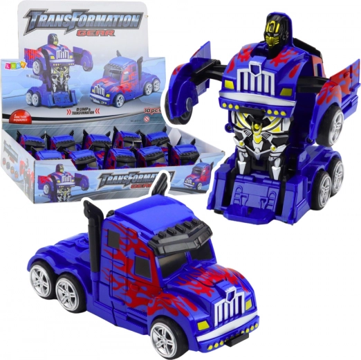 Freight Truck Robot 2-in-1 Blue with Drive