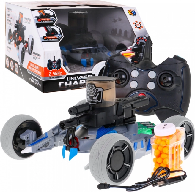 Crawler RC con tiro per bambini 5+ con mirino laser e 150 proiettili