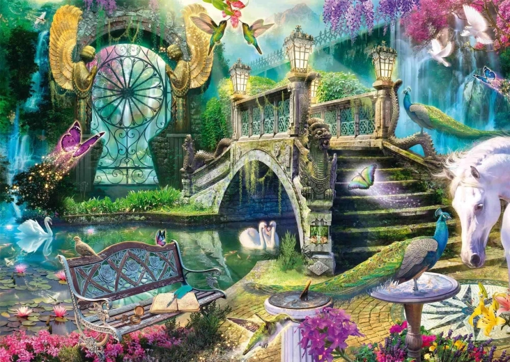 schmidt puzzel geheime tuin 1000 stukjes